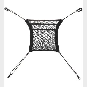 Dooky Organizer Til Bilsde - 28x28 cm - Sort