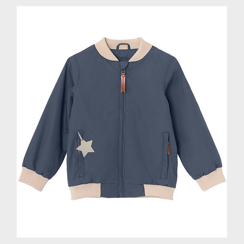 Mini A Ture Sommerjakke - Villum Bomber - Ombre Blue