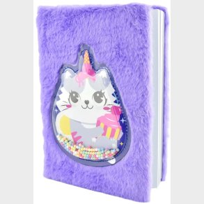 Robetoy Notesbog Fluffy Cat A5