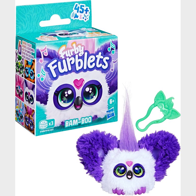 Furby Furblet Interaktiv Bamse Bam Boo