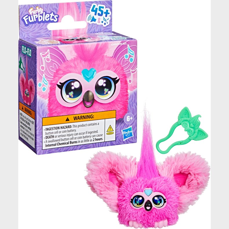 Furby Furblet Interaktiv Bamse Flo Flo