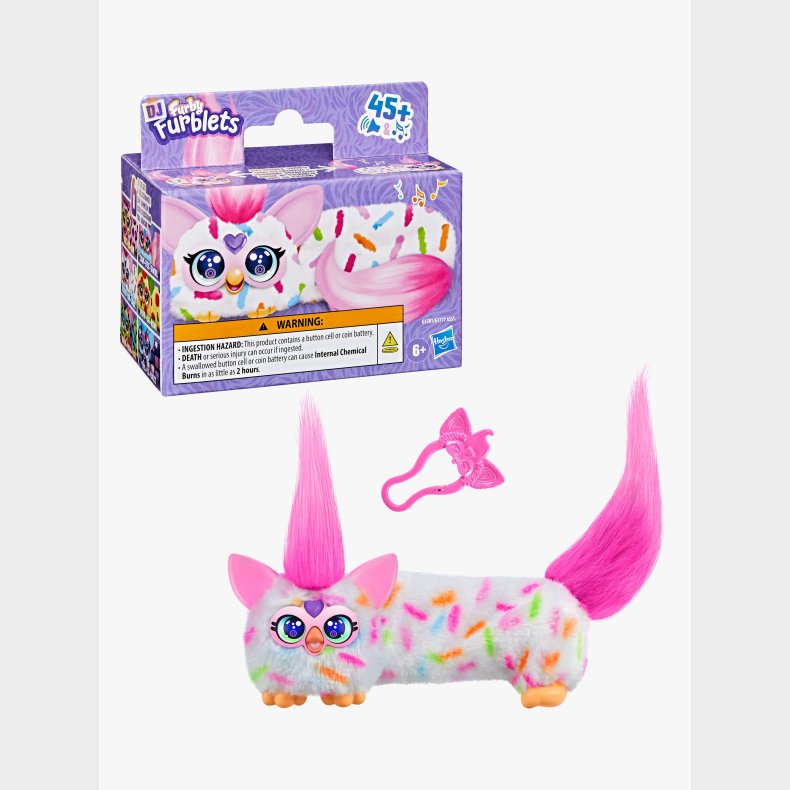 Furby Dj Furblet Interaktiv Bamse Berry-Cup-Cake