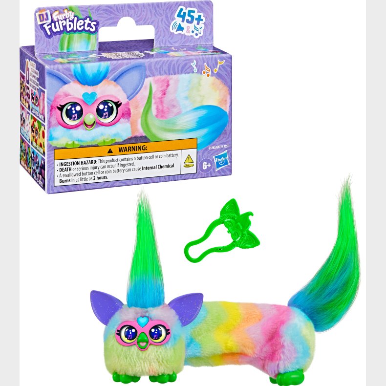 Furby Dj Furblet Interaktiv Bamse Can Dee