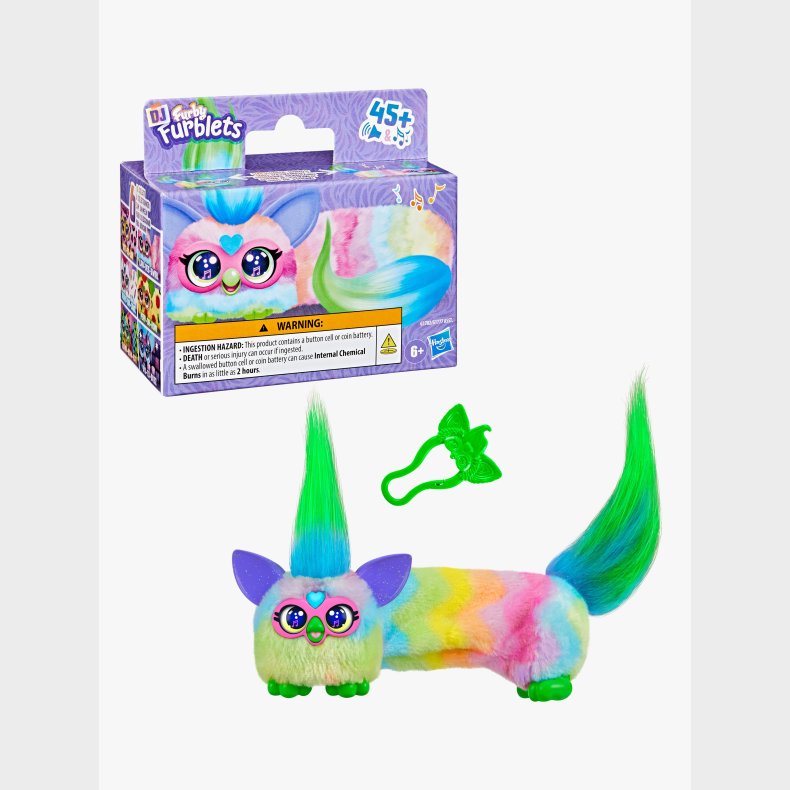 Furby Dj Furblet Interaktiv Bamse Can Dee