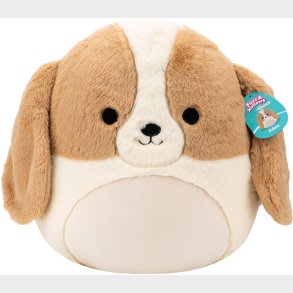 Squishmallows Fuzz A Mallows Bamse Adela Basset 40 cm