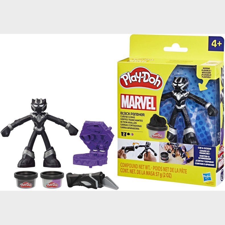 Play-Doh Black Panther Cutting Claws Legest