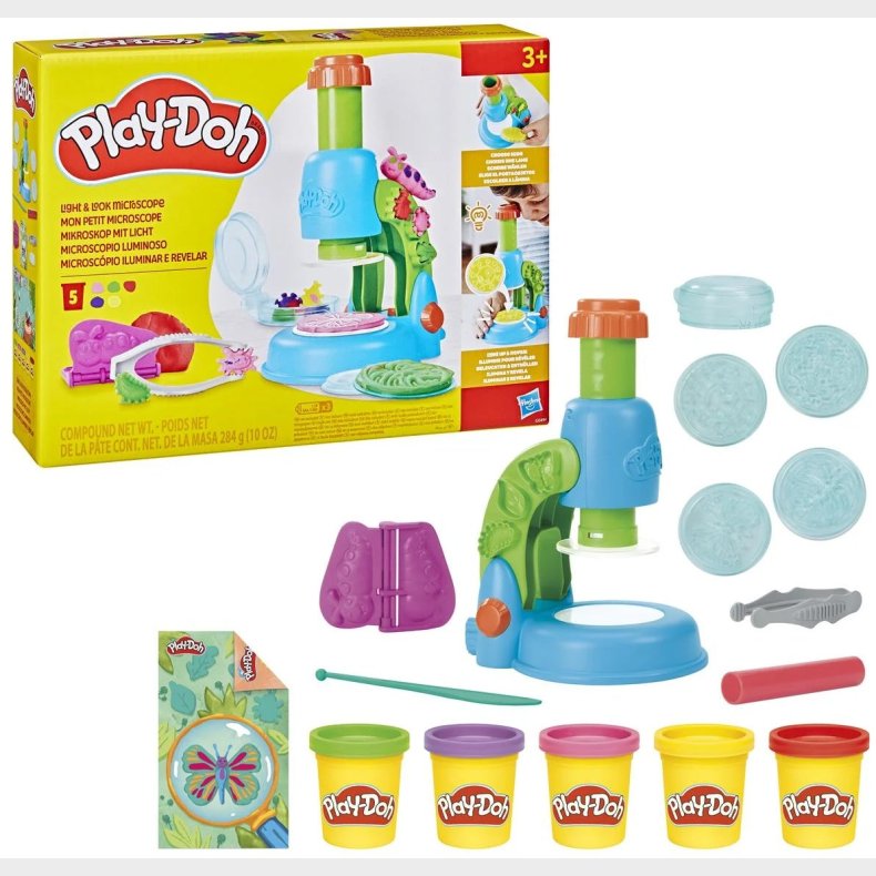 Play-Doh Modellervoks Mikroskop