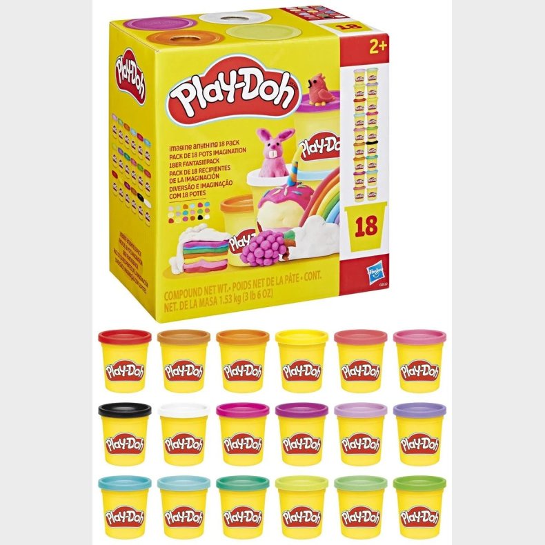 Play-Doh Modellervoks 18-pak