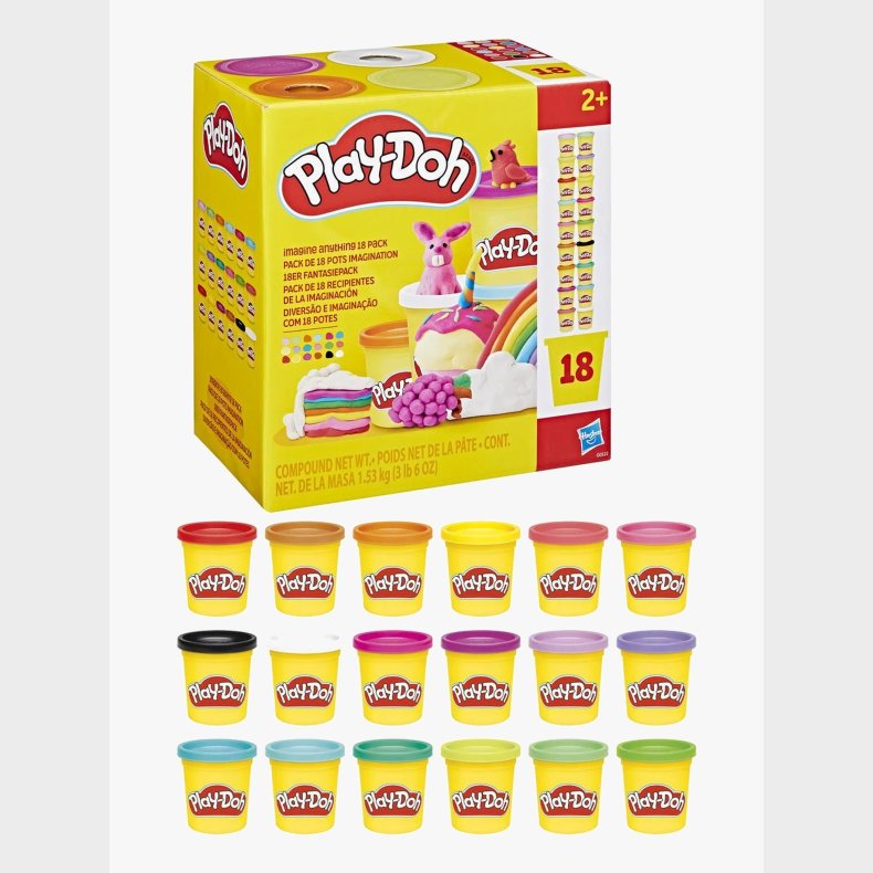 Play-Doh Modellervoks 18-pak