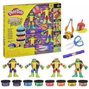 Play-Doh Teenage Mutant Ninja Turtles Modellervoks Cowabunga Creations