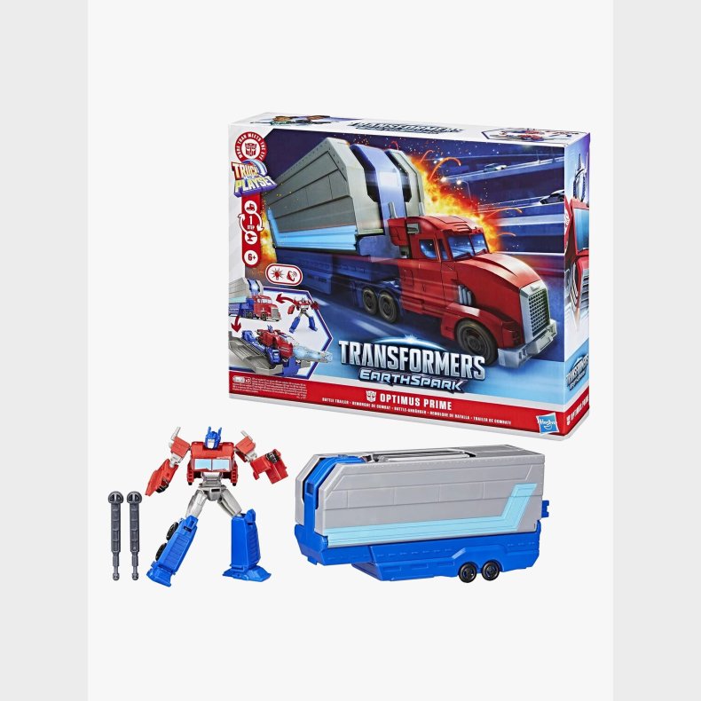 Transformers EarthSpark Optimus Prime-figur med Anh�nger