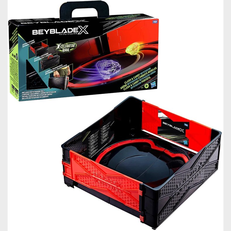 Beyblade Clash &  Carry Beystadium Arena