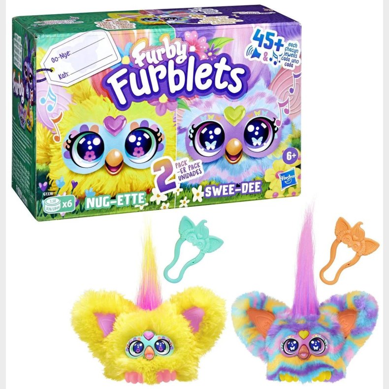 Furby Interaktiv Bamse Spring 2-pak