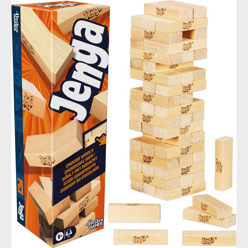 Hasbro Jenga Familiespil
