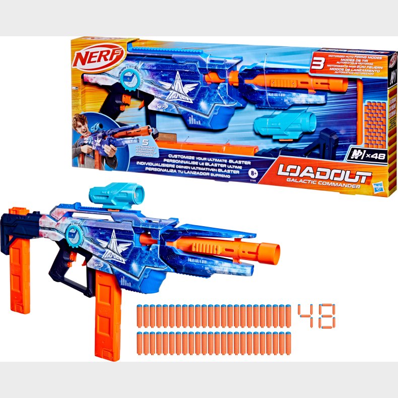 NERF N Series Blaster Loadout Galactic Commander