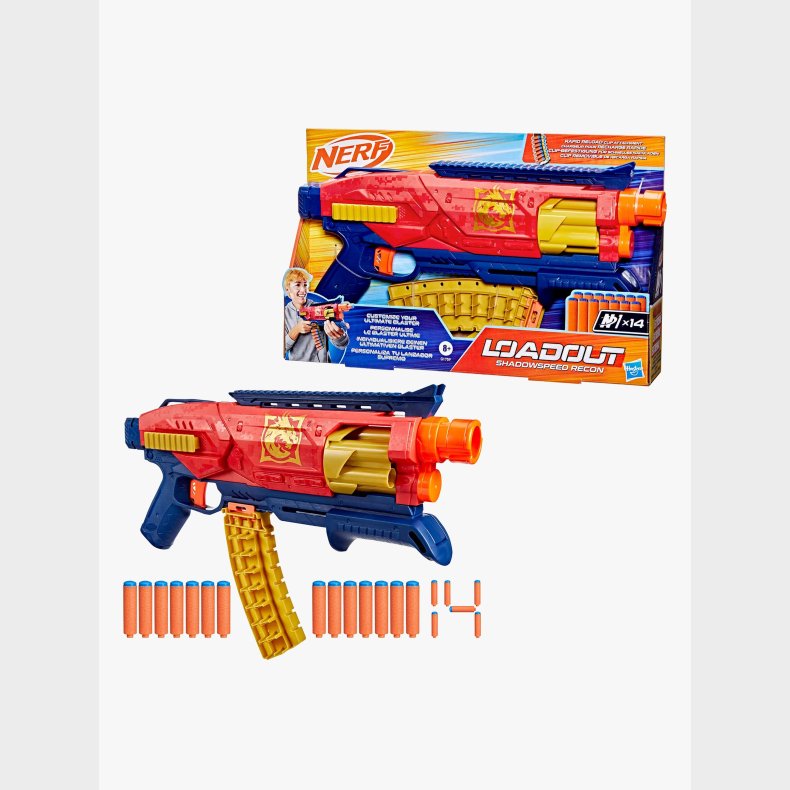 Nerf N Series Blaster Loadout Shadowspeed Recon