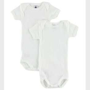 Petit Bateau Body - 2-pak - K/ - Hvid