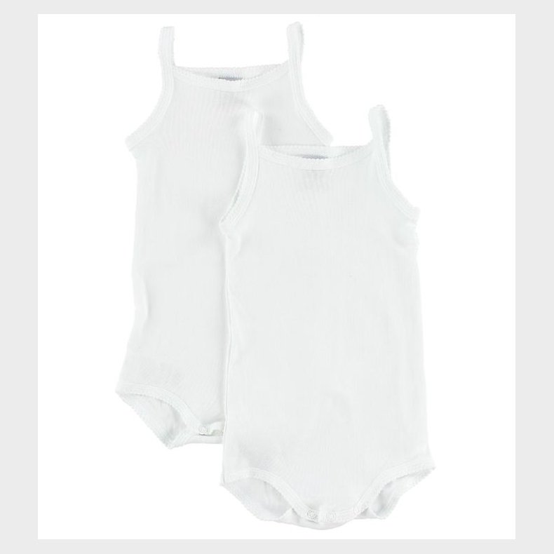 Petit Bateau Body - 2-pak - U/ - Hvid