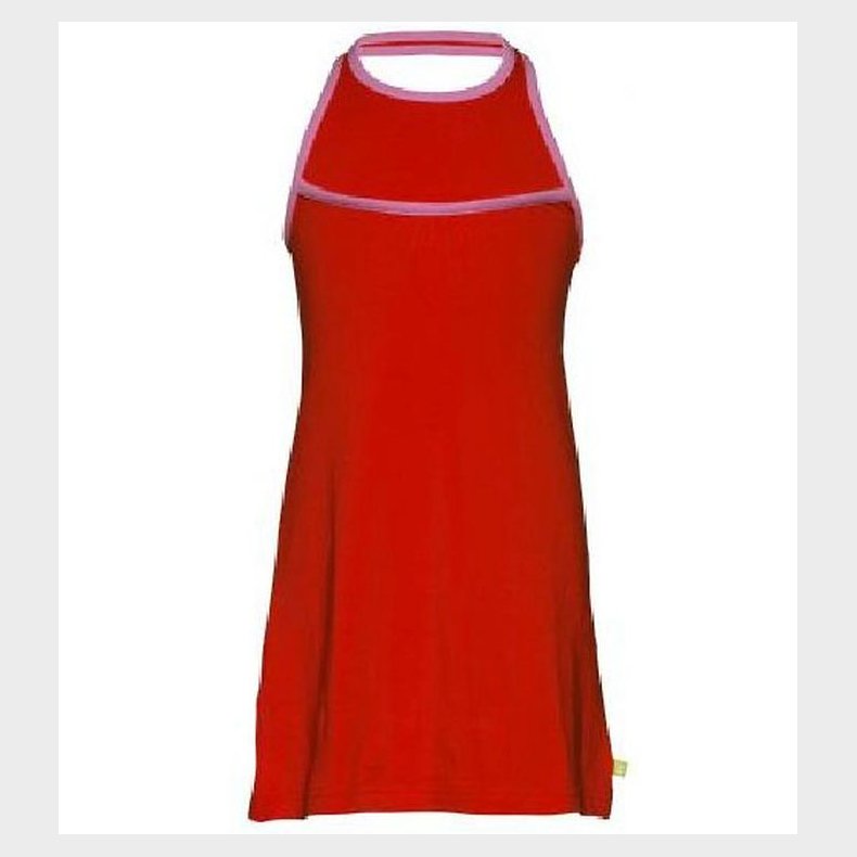 Mala Halterneck Kjole - R�dorange