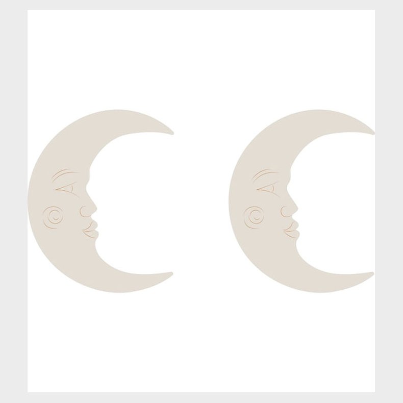 That's Mine Knager - Shane - 2-pak - 9x9 cm - Moon