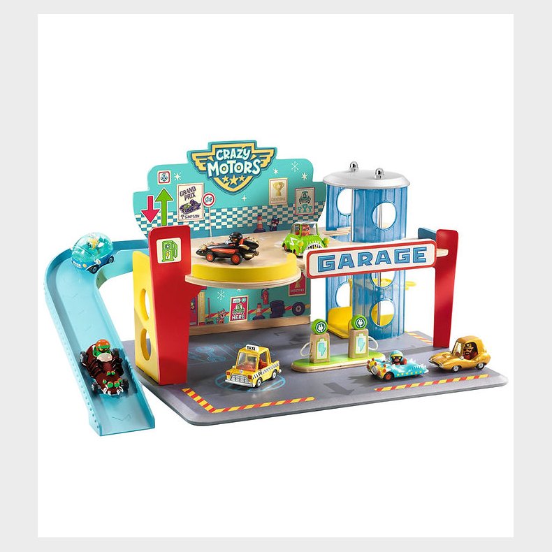 Djeco Leget�j - Crazy Motors - Garage