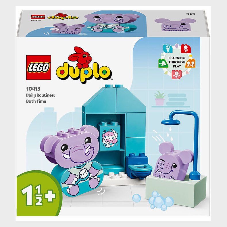 LEGO® DULPO - Dagligdagens Rutiner: Badetid 10413 - 15 Dele