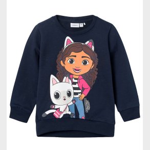 Name It Sweatshirt - NmfNess Gabby - Dark Sapphire