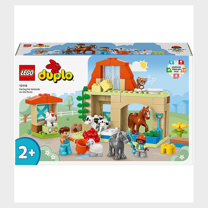 LEGO® DUPLO - Pasning Af Bondeg�rdens Dyr 10416 - 74 Dele
