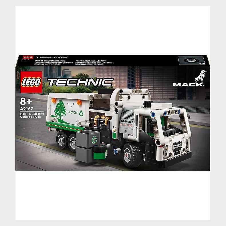 LEGO® Technic - Mack LR Electric-skraldevogn 42167 - 503 Dele