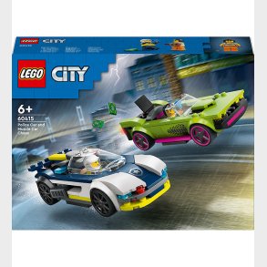 LEGO® City - Biljagt Med Politi Og Muskelbil 60415 - 213 Dele