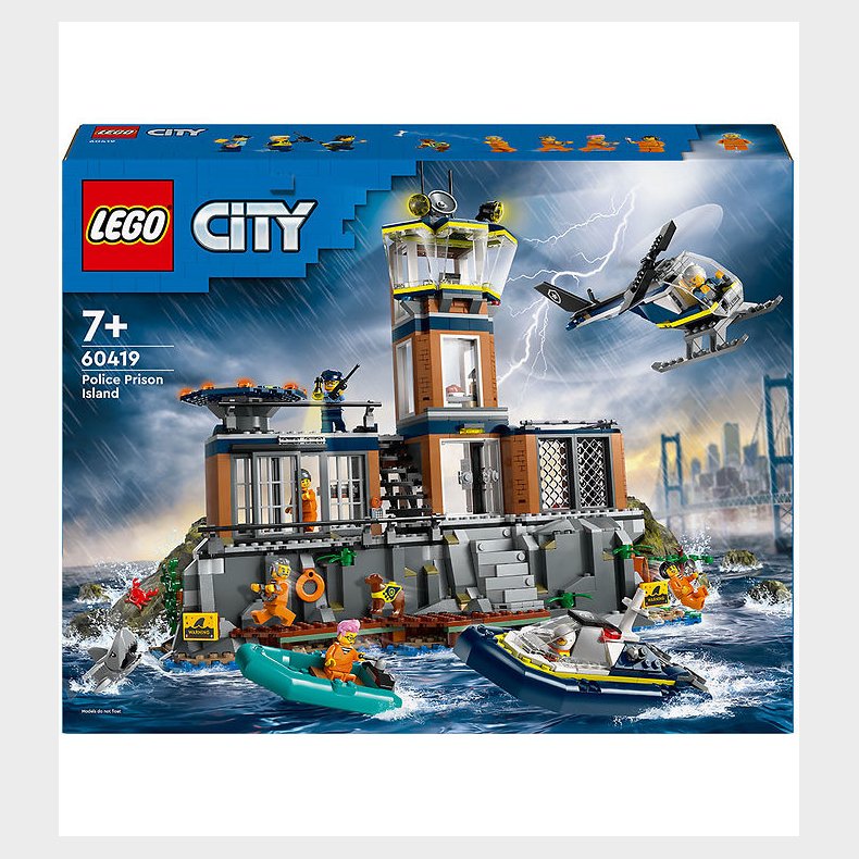 LEGO® City - Politiets f�ngsels� 60419 - 980 Dele
