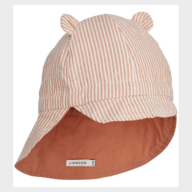 Liewood Solhat - Gorm - Stripe Tuscany Rose/Sandy