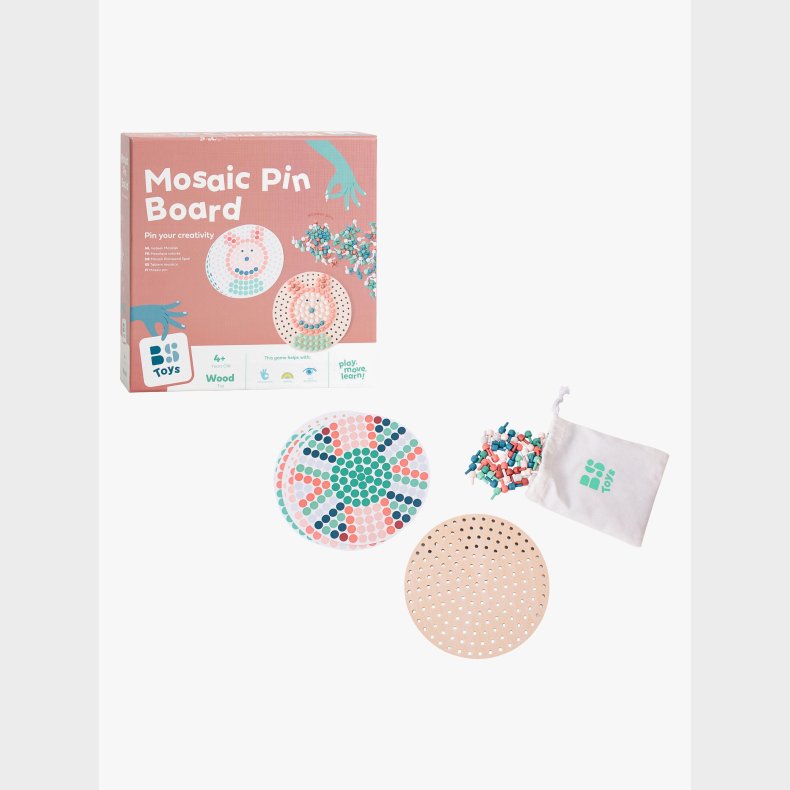 BS Toys Mosaikplade med Stifter