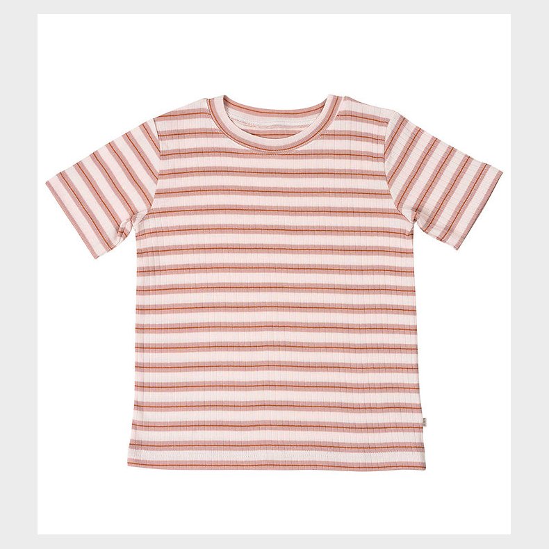 Minimalisma T-shirt - Nirvana - Rib - Sunrise Stripes