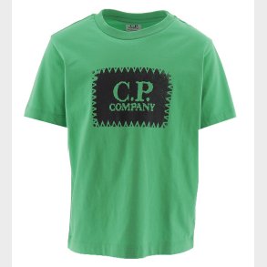 C.P. Company T-shirt - Classic Green m. Sort