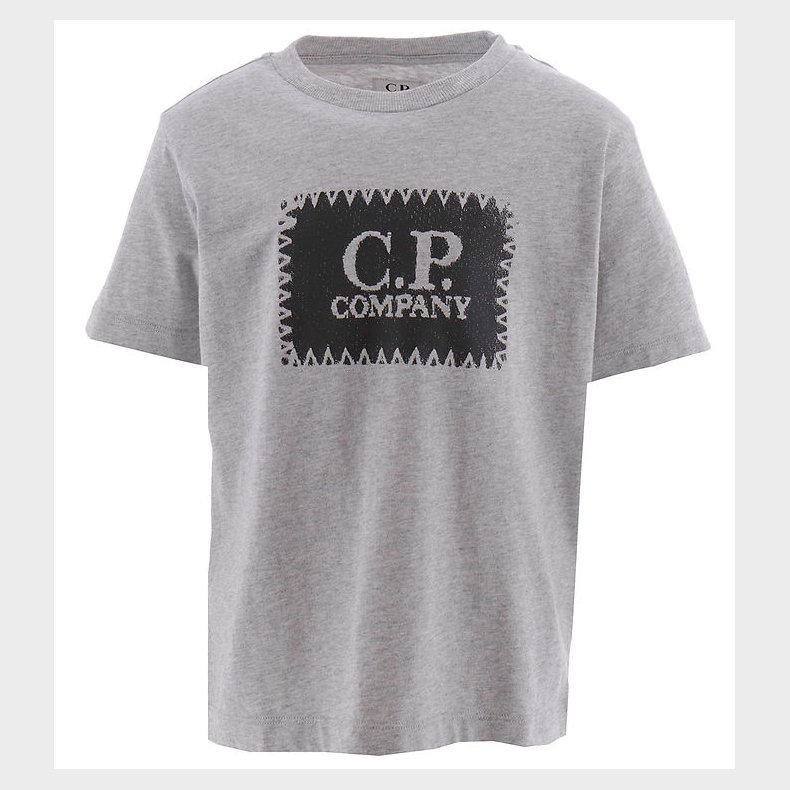 C.P. Company T-shirt - Grmeleret m. Sort