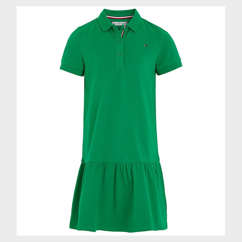 Tommy Hilfiger Kjole - Essential Polo - Olympic Green