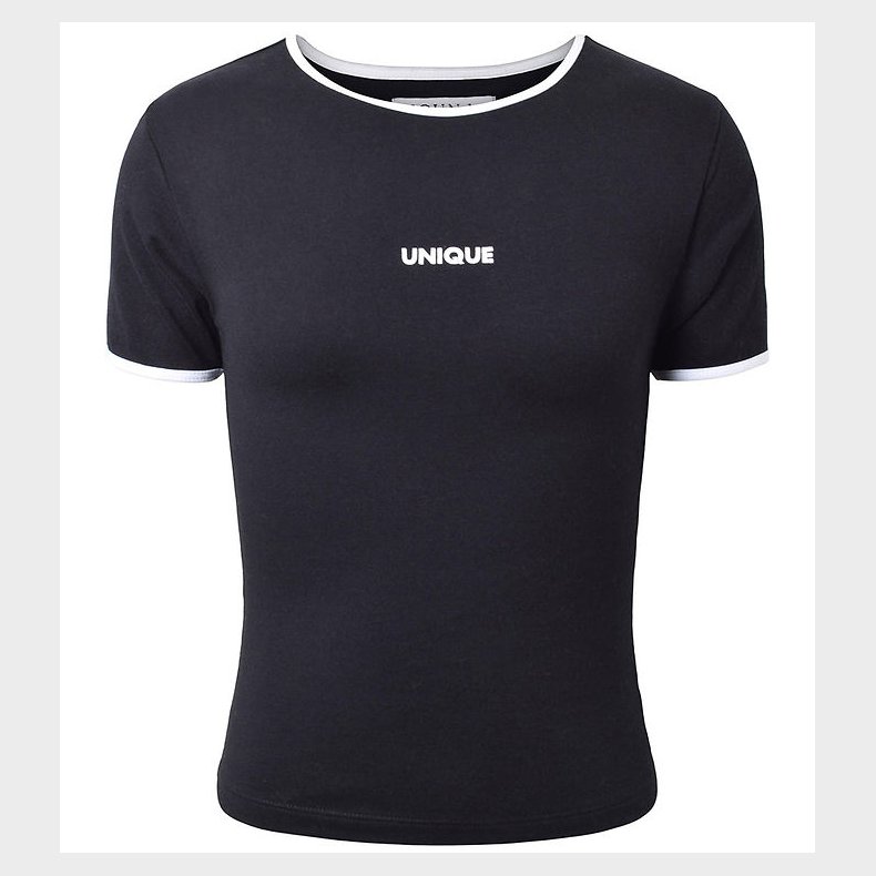 Hound T-Shirt - Sort m. Hvid