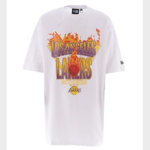 New Era T-Shirt - NBA - Lakers - Hvid
