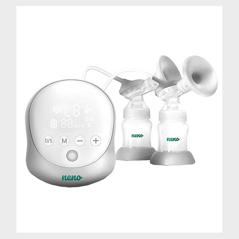 Neno Brystpumper - Elektrisk Due Double - Hvid