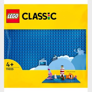 LEGO® Classic - Bl� Byggeplade - 11025