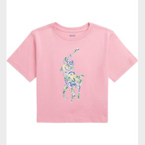 Polo Ralph Lauren T-shirt - Florida Pink m. Logo