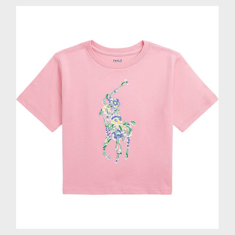 Polo Ralph Lauren T-shirt - Florida Pink m. Logo