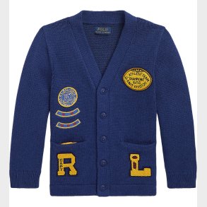 Polo Ralph Lauren Cardigan - Strik - Royal Combo