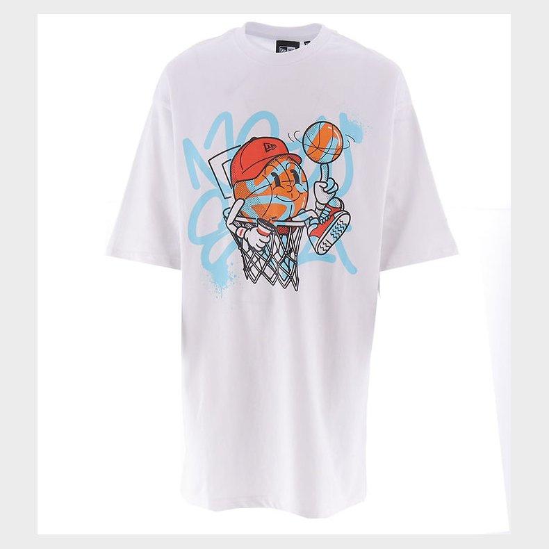 New Era T-Shirt - NE Spray Graphc - Hvid