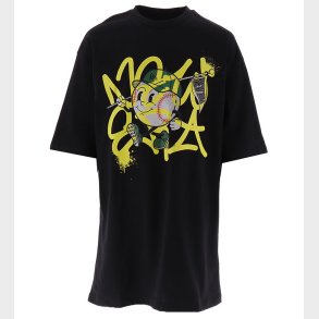 New Era T-Shirt - NE Spray Graphc - Sort