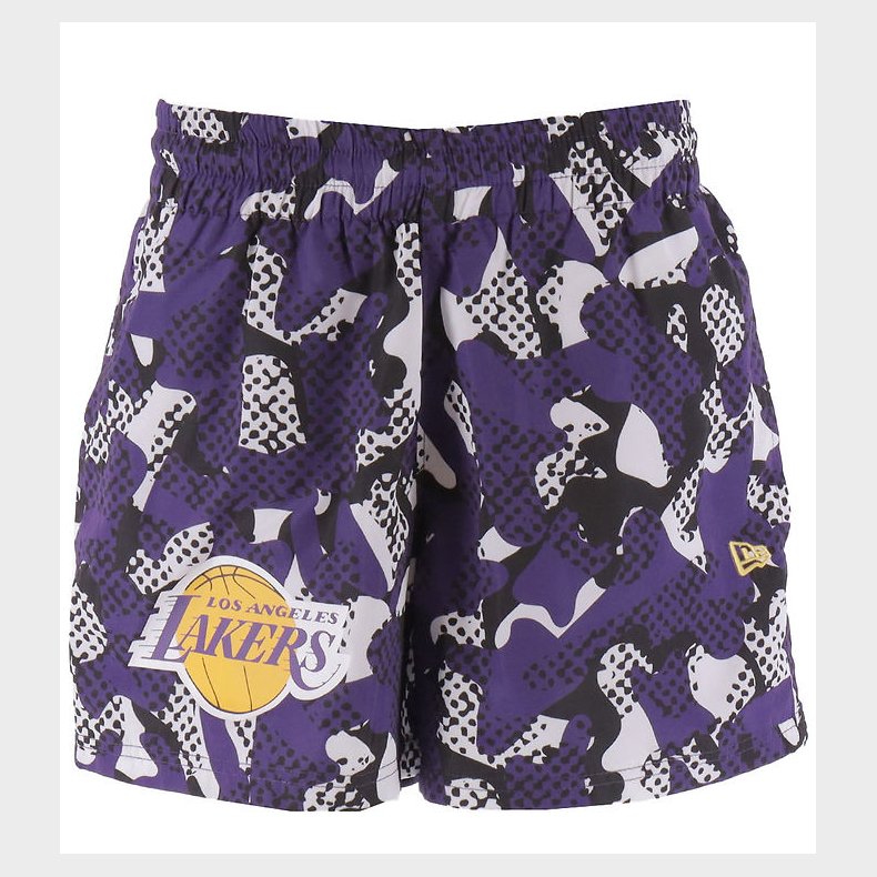 New Era Shorts - Lakers - Lilla
