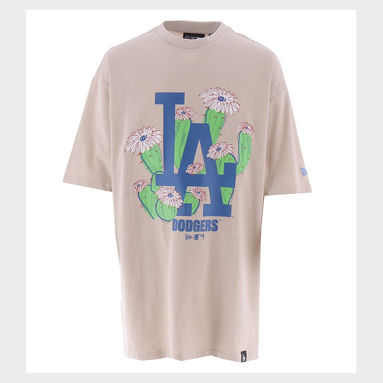 New Era T-Shirt - Floral - Beige