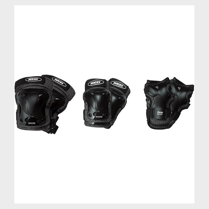 Roces Beskyttelsesst - Jr - Sort