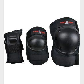 Triple Eight Beskyttelsesst - 3-pak - Sort